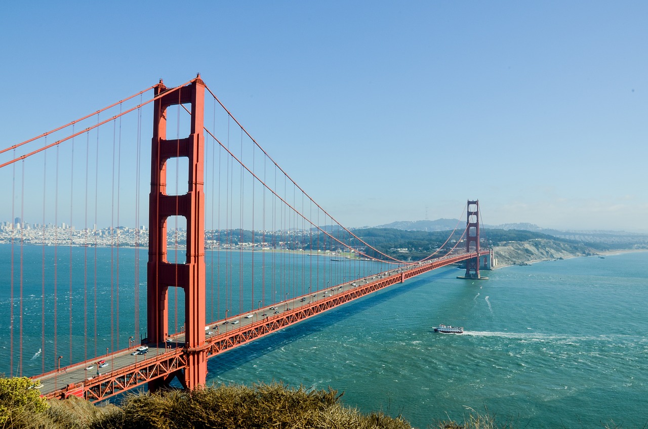 The Golden Gate Bridge is one of the best things to do in San Francisco.
